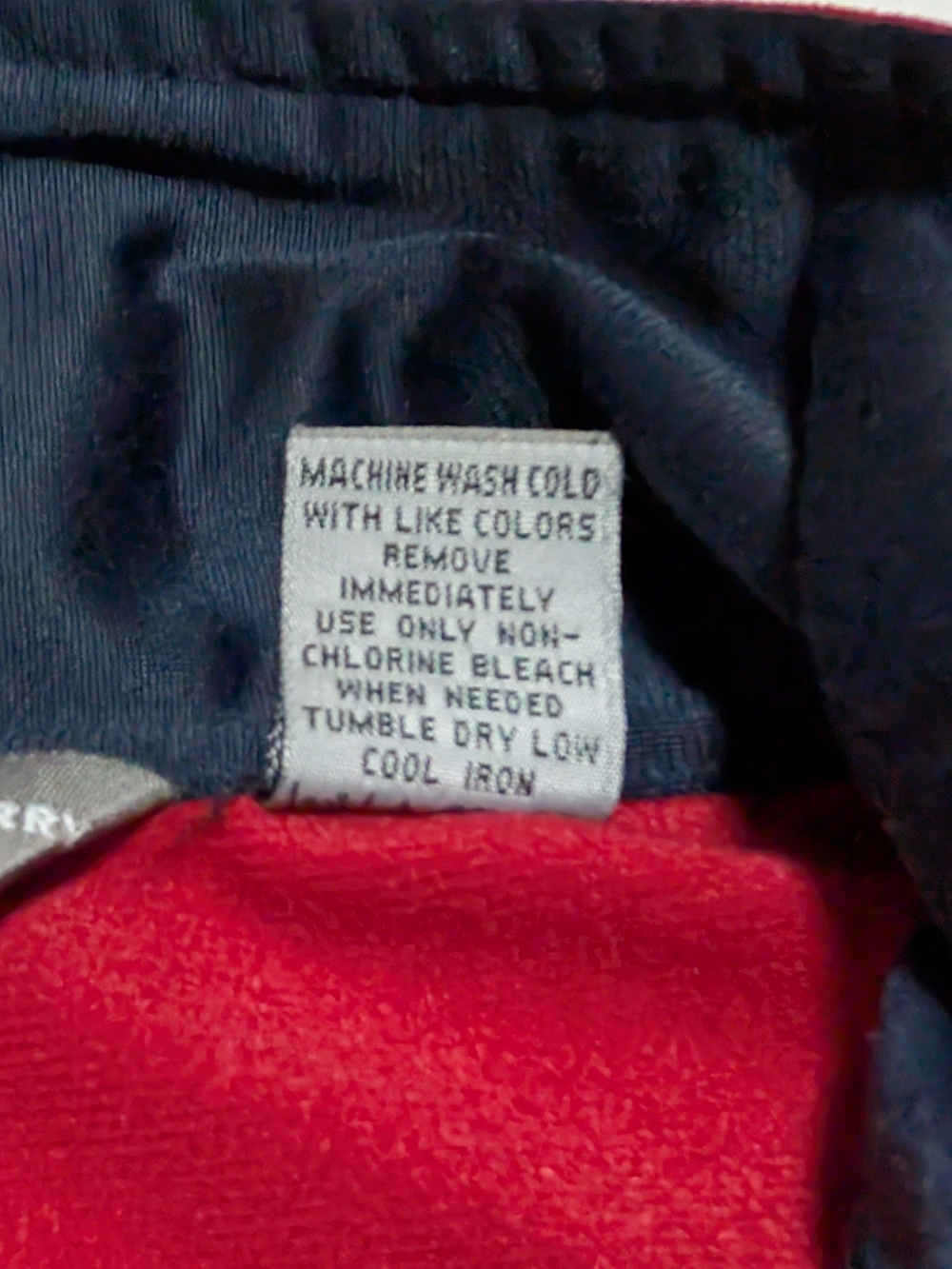 Vintage Perry Ellis America Men's Size L Full Zip Track Jacket Red Navy Blue - Picture 6 of 6
